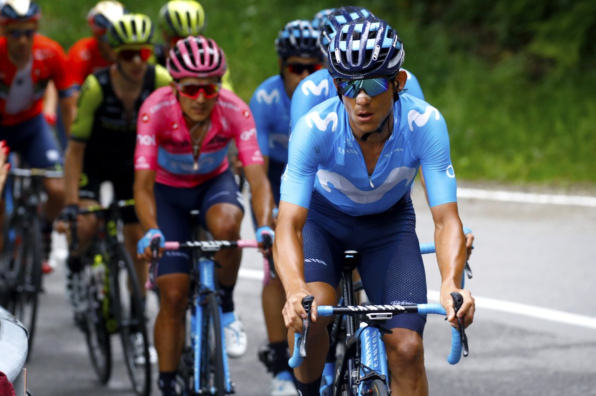 Andrey Amador fue peón de lujo en el Giro