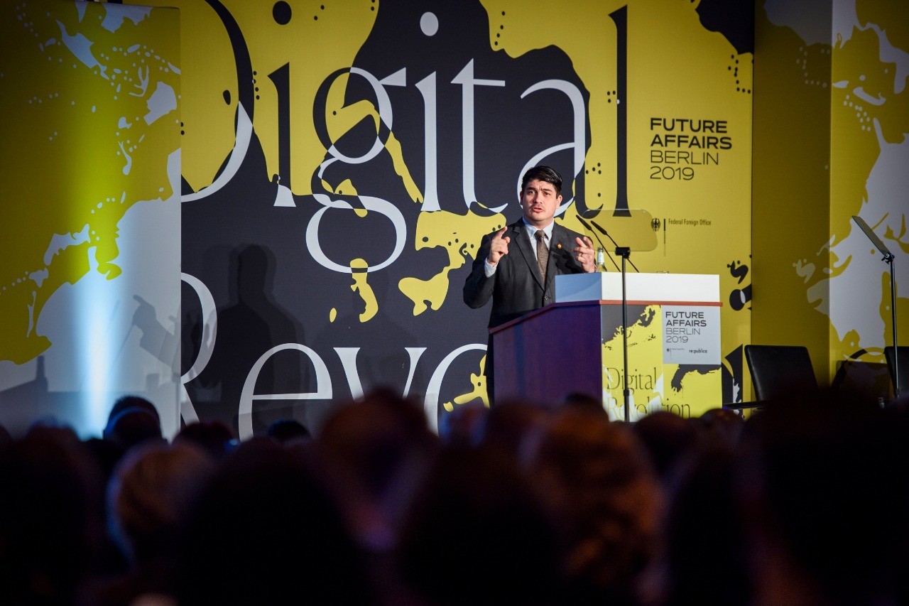 Presidente Alvarado inauguró foro europeo sobre la revolución digital