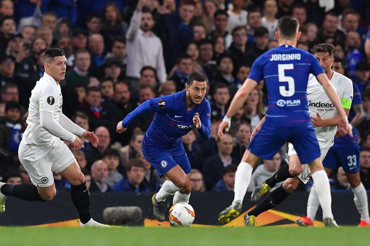 Chelsea y Fráncfort van a la prórroga en semifinal de Europa League