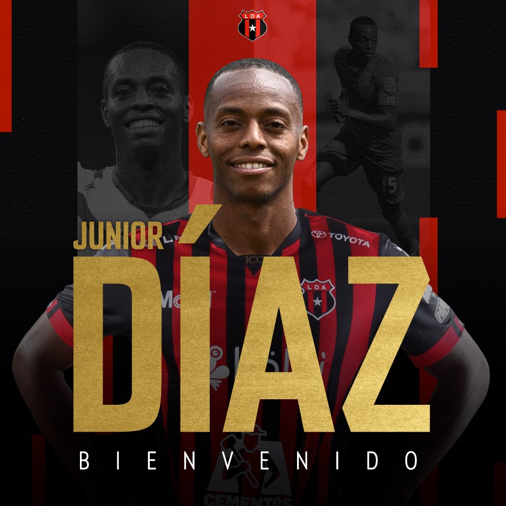 La experiencia de Júnior Díaz jugará con Alajuelense