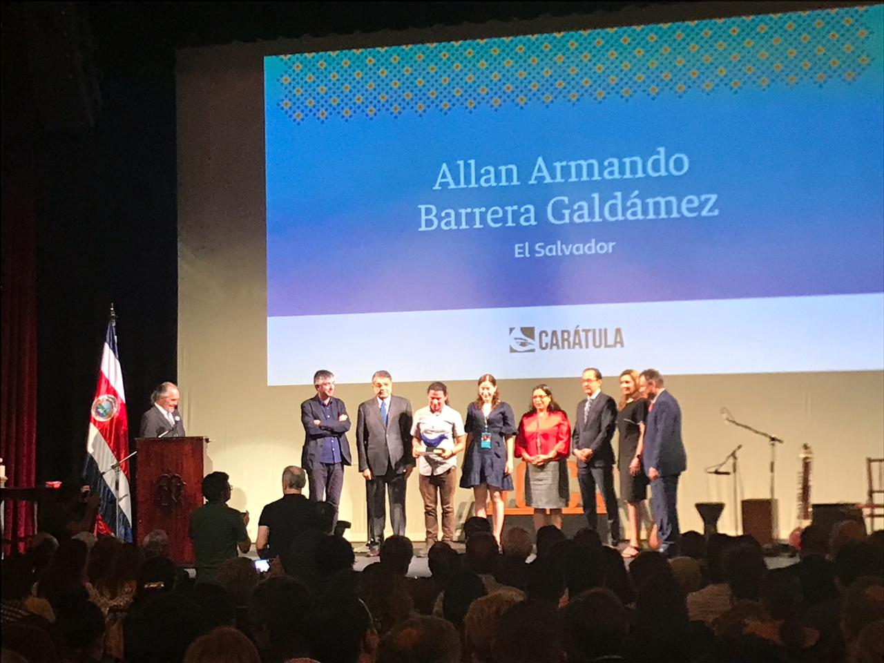 El Salvador gana el VII Certamen de Cuento Breve “Carátula” 2019