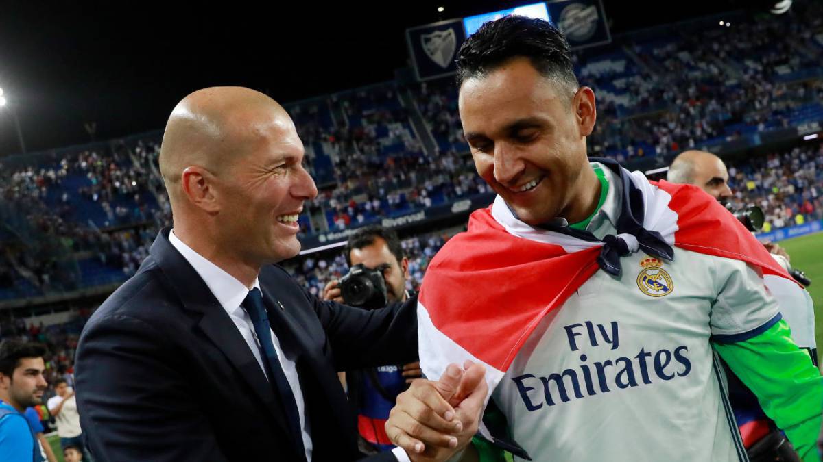 Keylor Navas respira: Luca Zidane se va del Real Madrid
