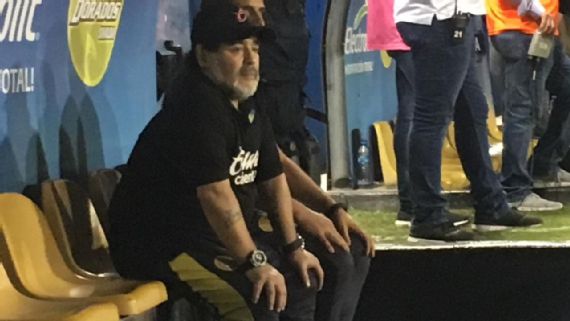 Dorados de Maradona empatan 1-1 en primera final del ascenso mexicano