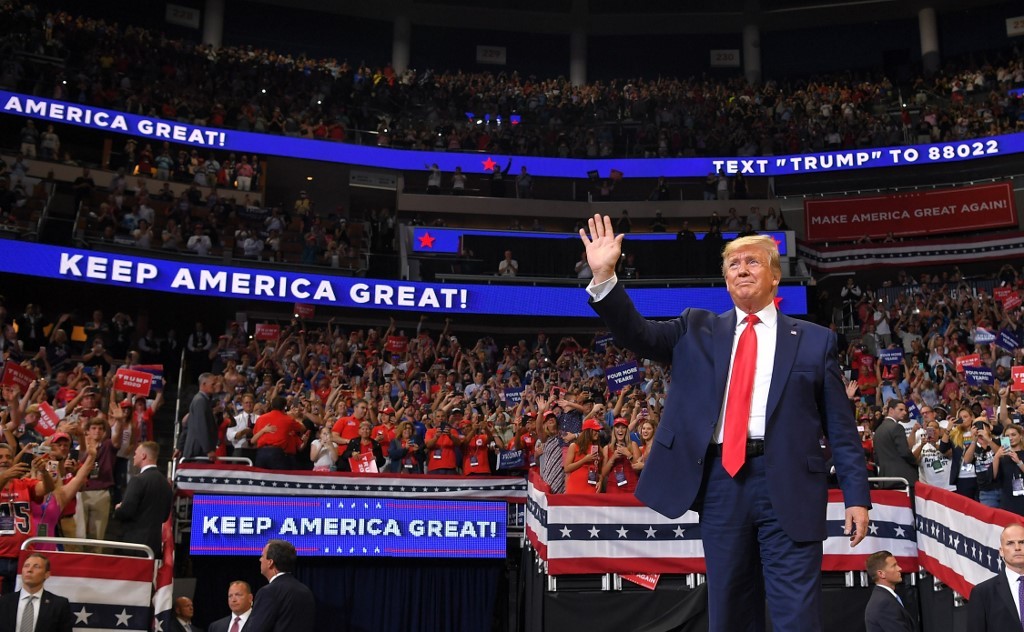 Trump lanza su campaña para las presidenciales de 2020 en Florida