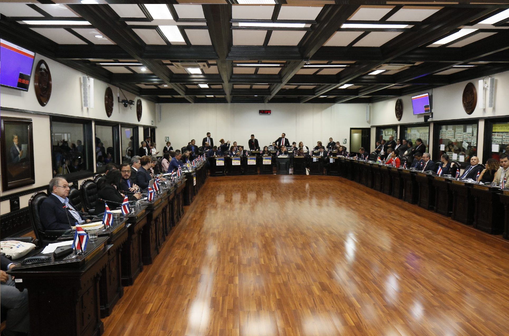Diputados y expresidentes respaldan al Gobierno por candidatura de Costa Rica en Derechos Humanos de ONU