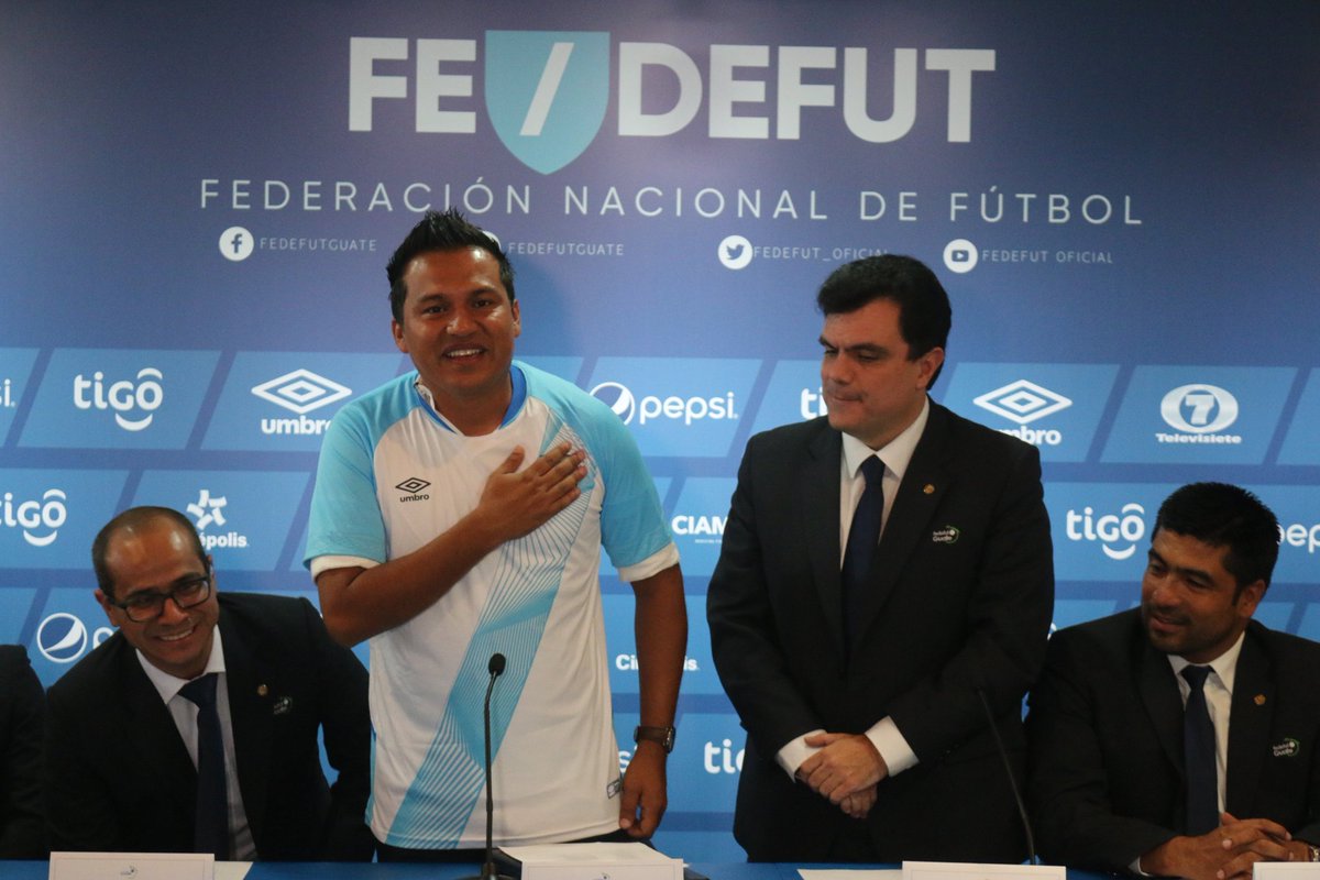 Amarini Villatoro es el nuevo seleccionador de Guatemala