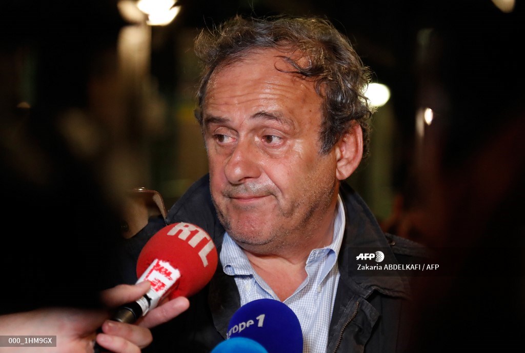 Michel Platini fue puesto en libertad después de ser interrogado