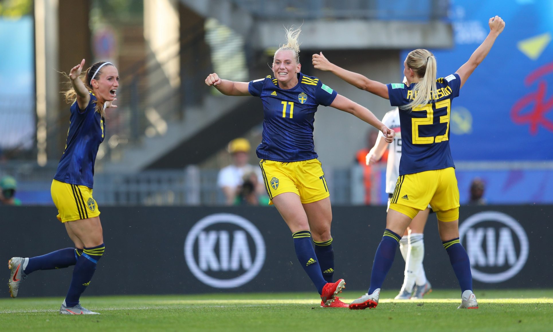 Suecia da la sorpresa y apea en cuartos a la campeona olímpica Alemania