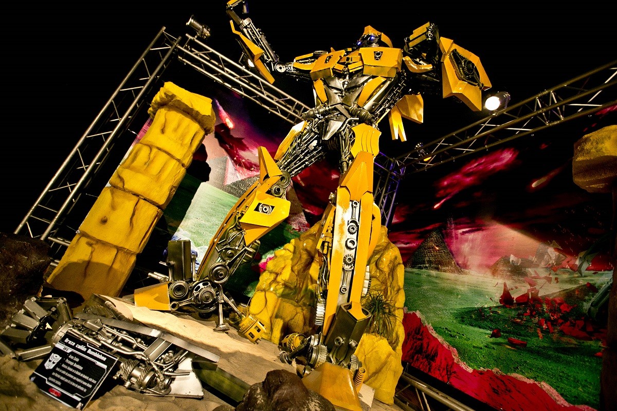 Los Transformers Animatronics se quedarán más tiempo en Costa Rica