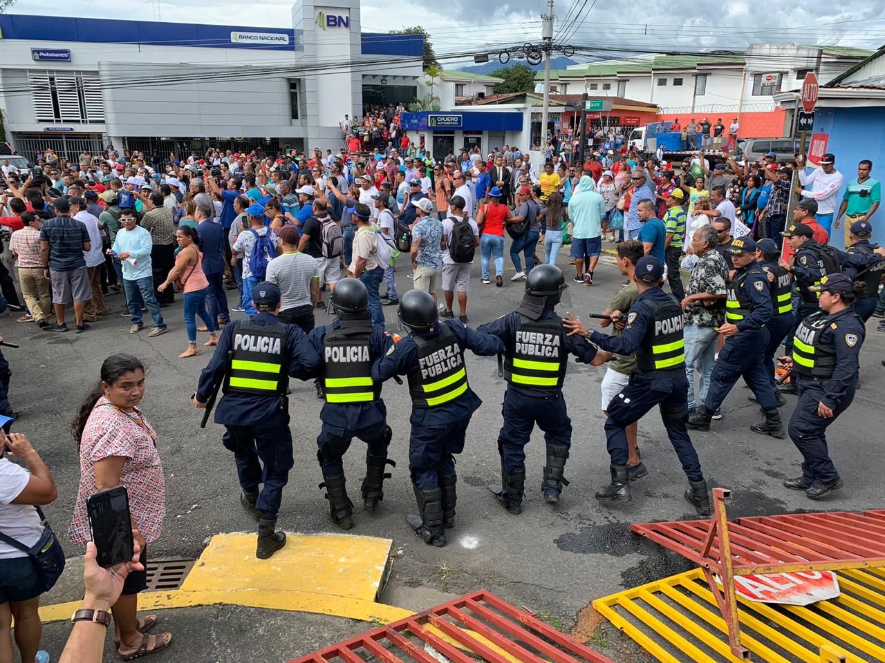 ONU hace llamado a la paz y a la manifestación pacífica en Costa Rica