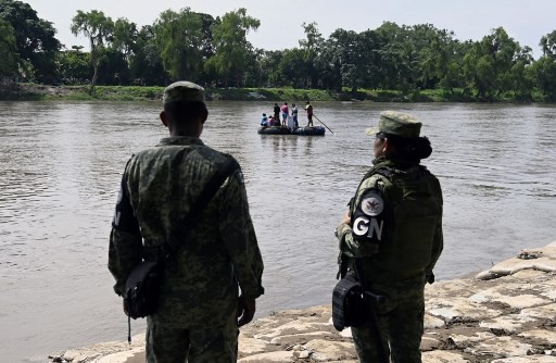 Disminuye flujo de migrantes entre México y Guatemala tras llegada de 6 mil soldados