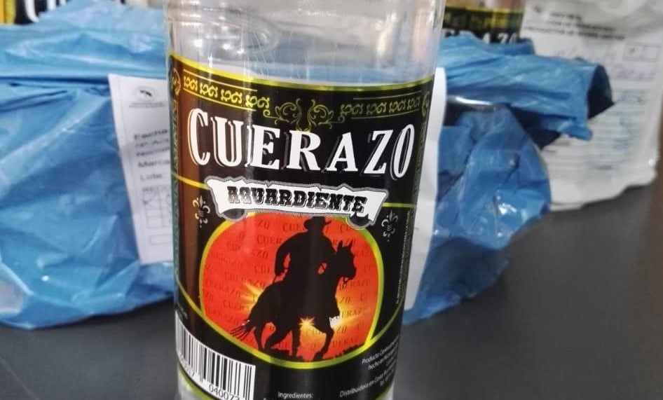 ¡Una más! Guaro Cuerazo se une a lista de bebidas adulteradas con metanol