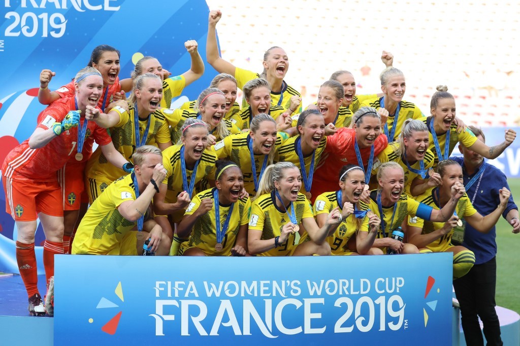 Suecia vence 2-1 a Inglaterra y logra el tercer lugar del Mundial femenino