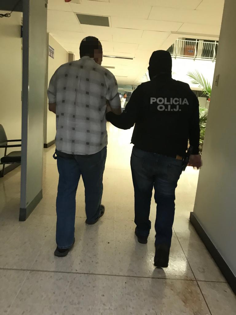 Minor Masís, el ‘comandante Cobra’, es trasladado a la Fiscalía de San Carlos
