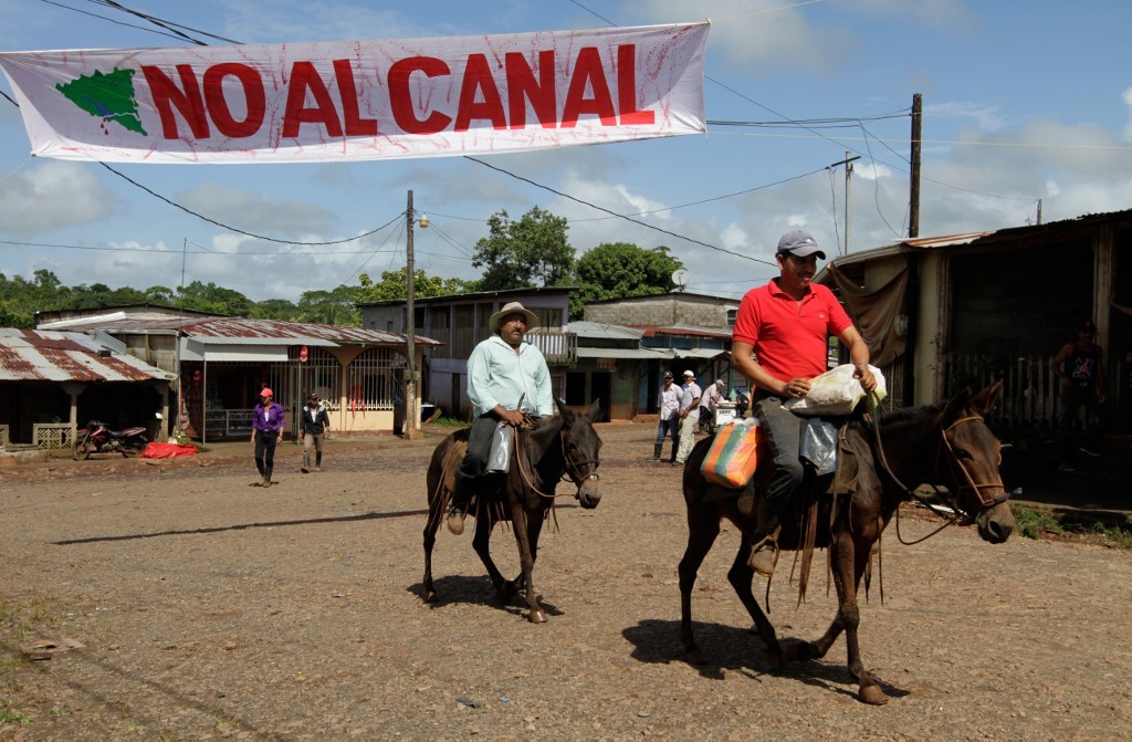 Campesinos nicaragüenses llaman a combatir construcción de canal interoceánico