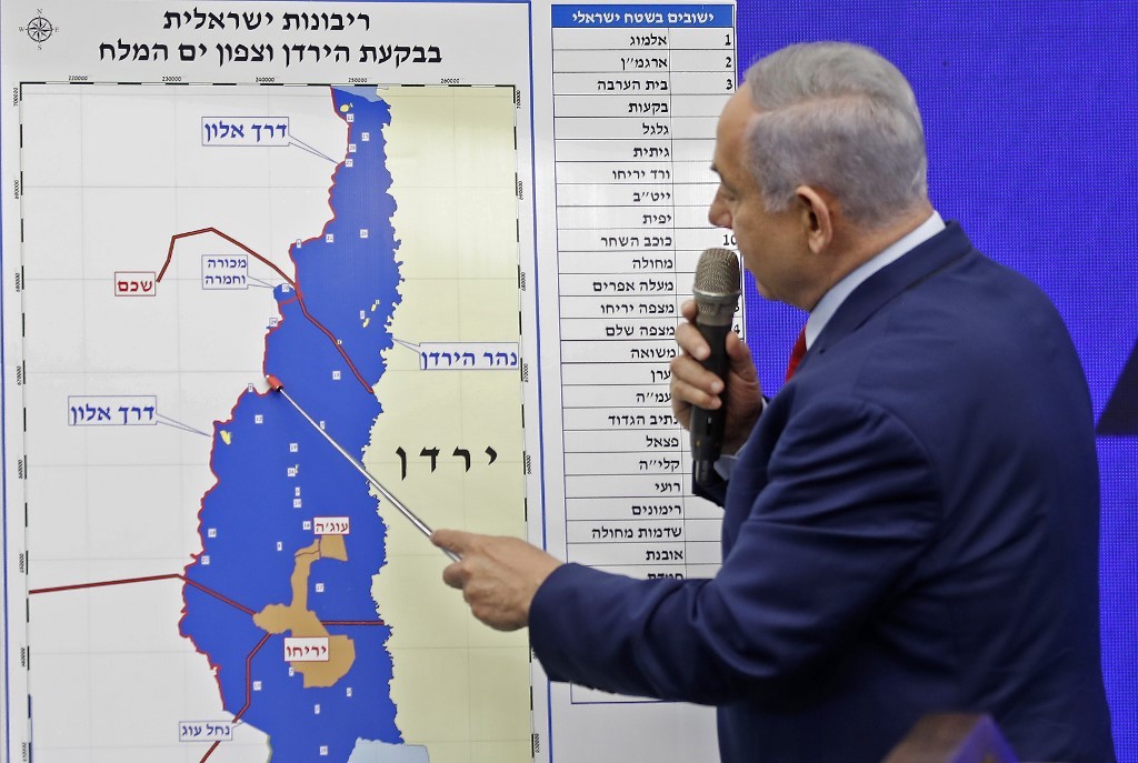 Netanyahu promete anexar una parte estratégica de Cisjordania si es reelecto