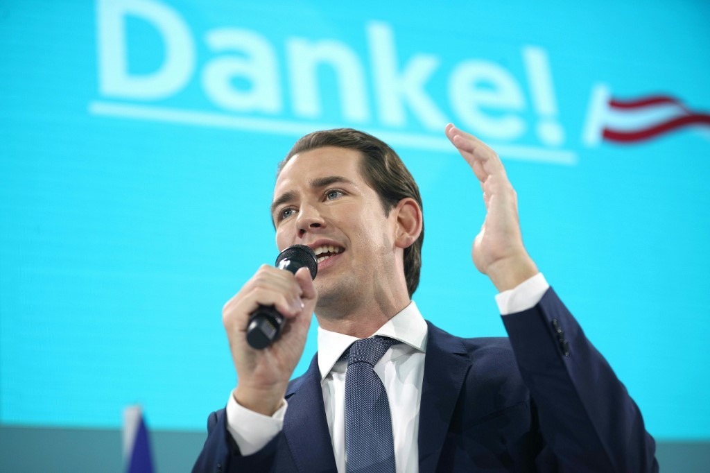 Conservadores de Sebastian Kurz lideran legislativas de Austria