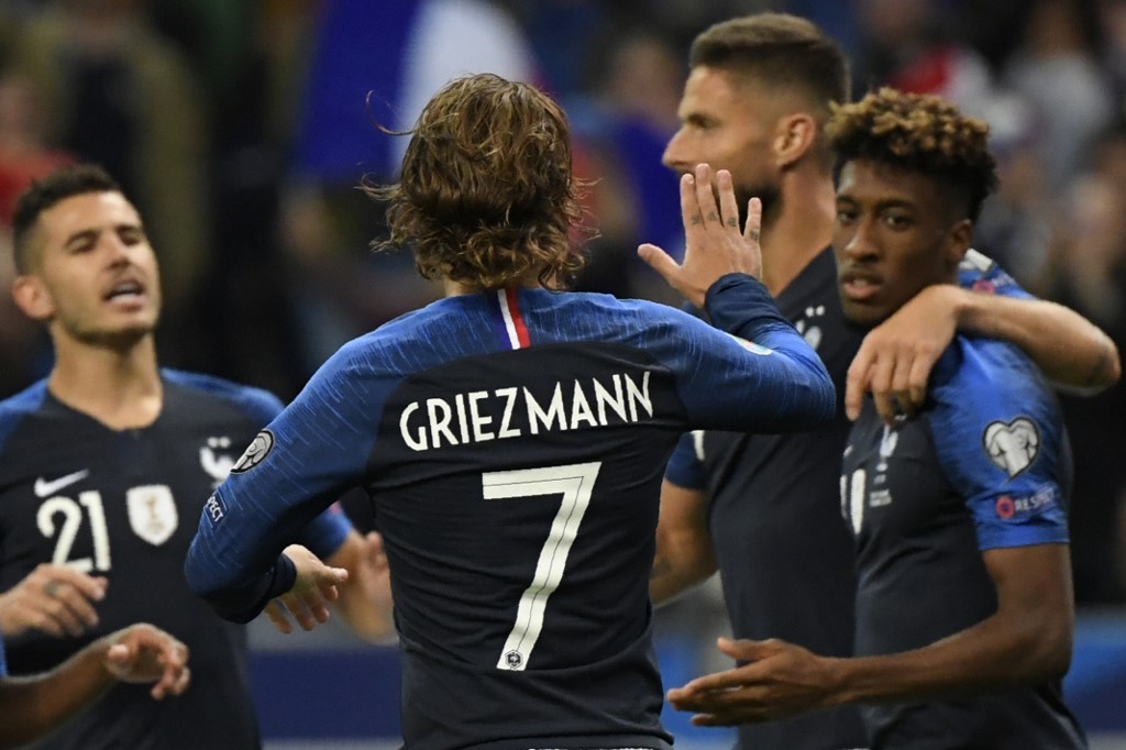 Francia se recompone y golea 4-1 a Albania rumbo a la Eurocopa