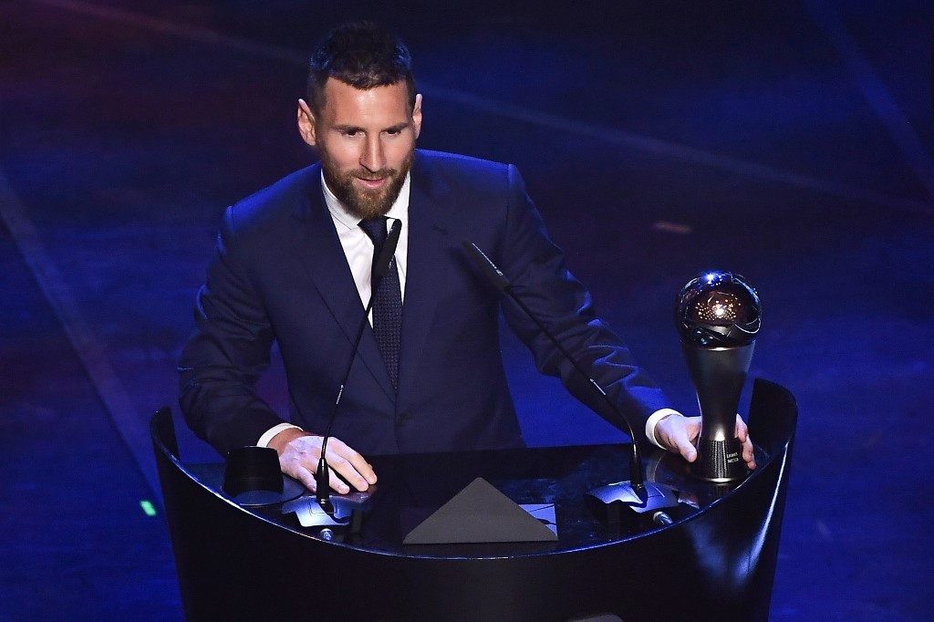 Lionel Messi gana el premio The Best del 2019 de la FIFA