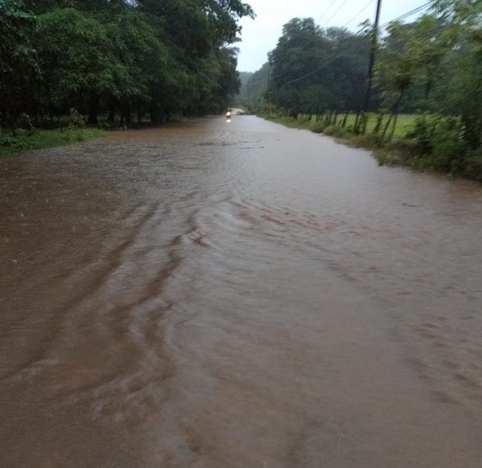 CNE atendió 12 eventos por inundación principalmente en Golfito