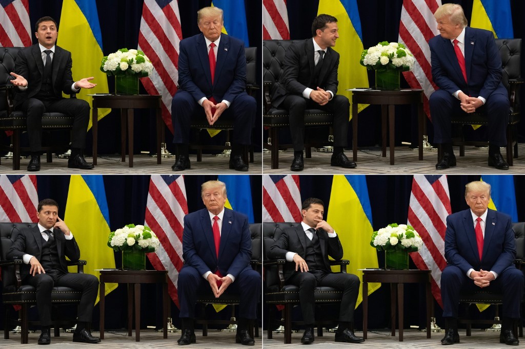 Donald Trump intentó esconder su llamada con presidente ucraniano
