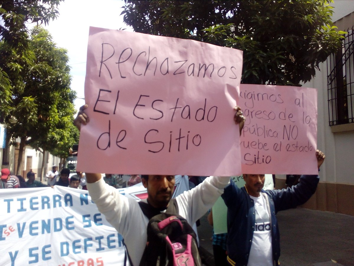 Congreso aprueba estado de sitio en medio de protestas en Guatemala