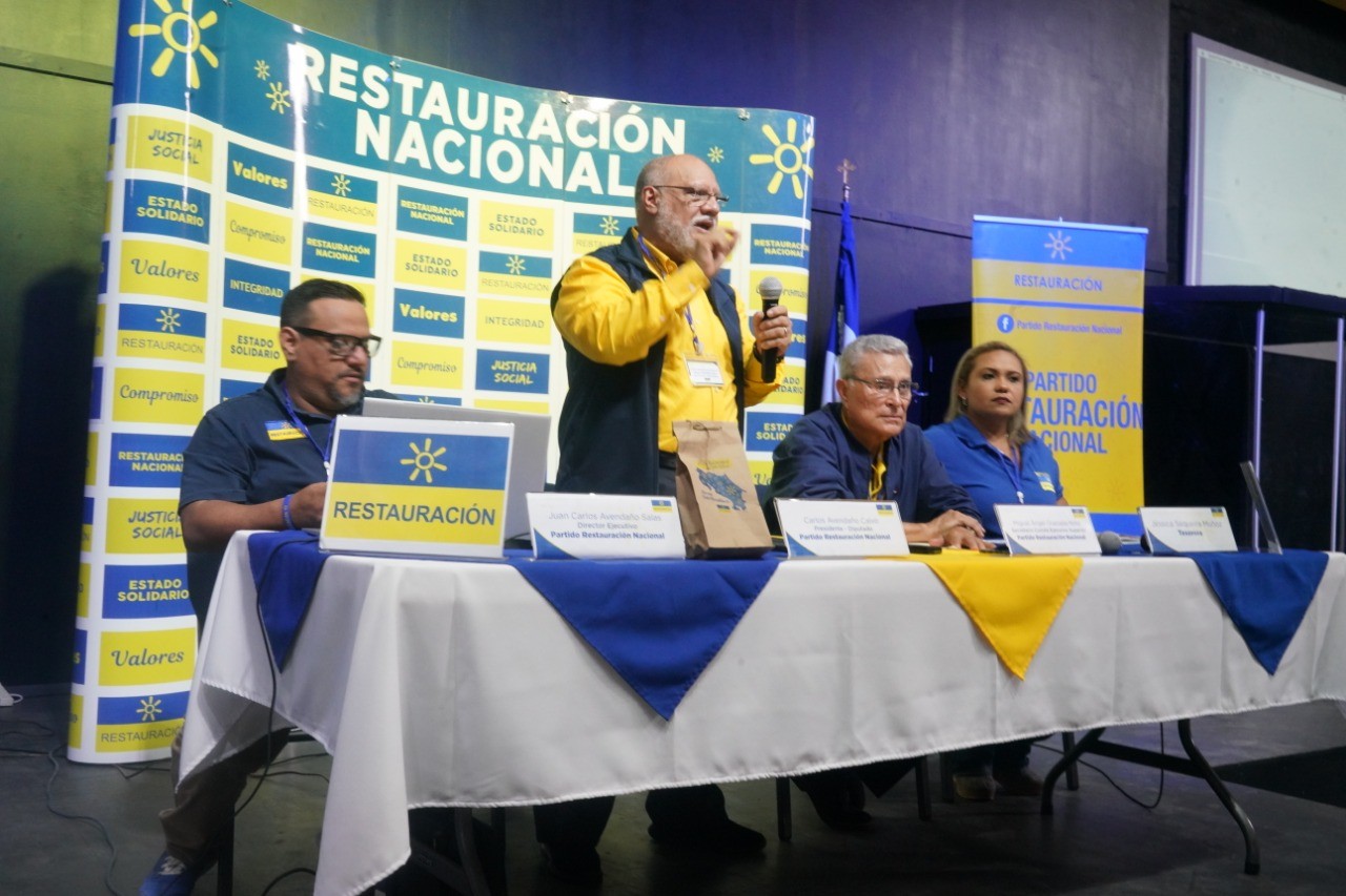 Restauración Nacional ratifica “más de 4 mil puestos” para próximas elecciones municipales