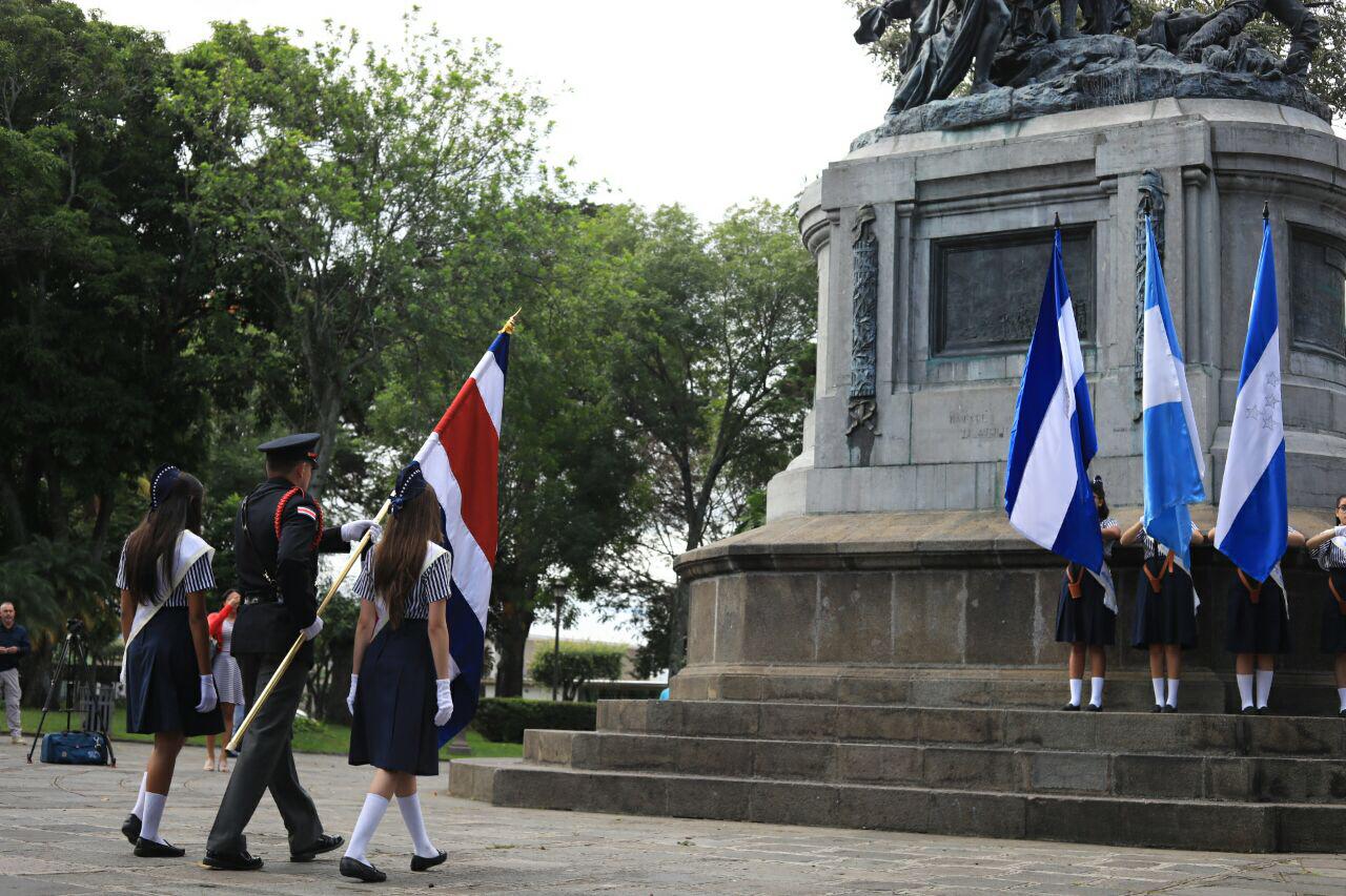 San José madrugó para celebrar 198 años de la Independencia