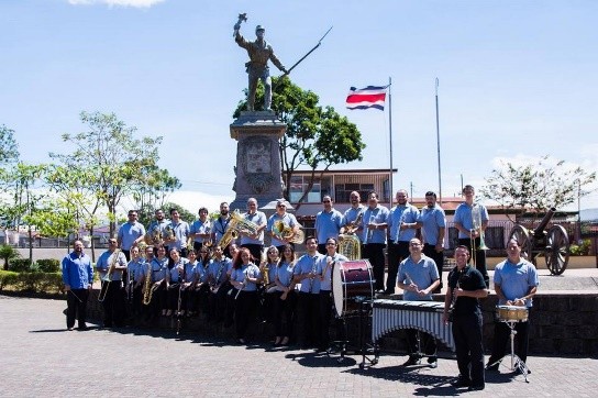 En Heredia y Alajuela las Bandas de Conciertos tocarán para celebrar la Independencia