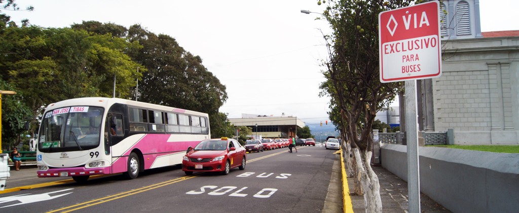 San José tendrá tres vías exclusivas más para transporte público