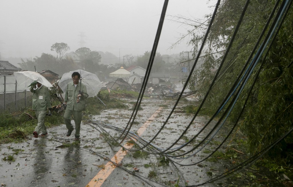 Alerta máxima, dos muertos y competiciones deportivas anuladas por tifón Hagibis en Japón