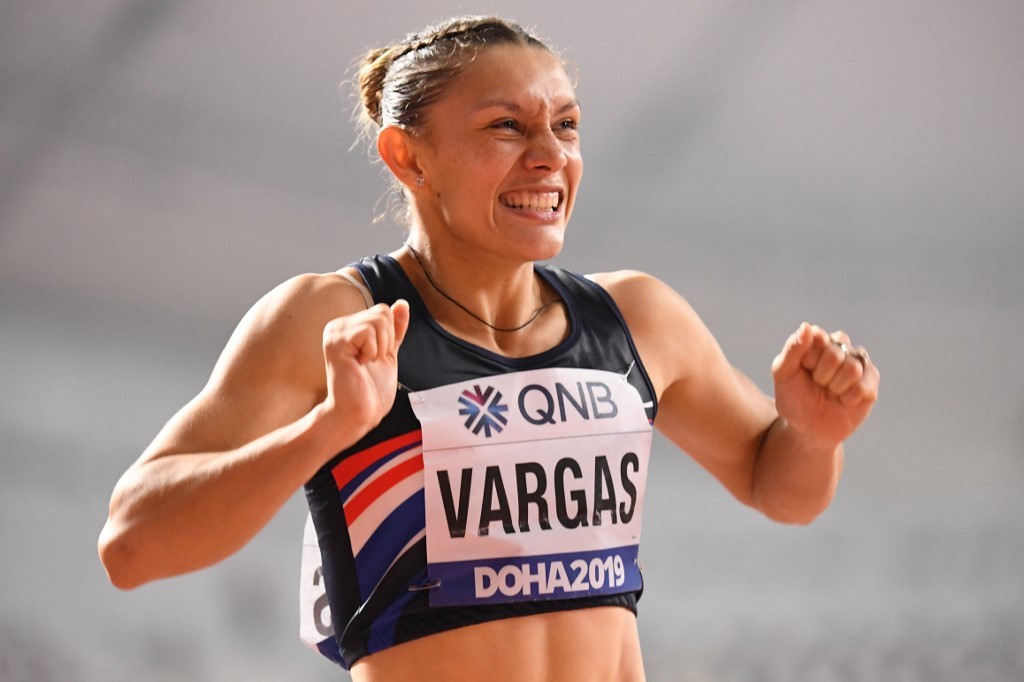 Andrea Vargas intensifica preparación para los Juegos Olímpicos Tokio 2020