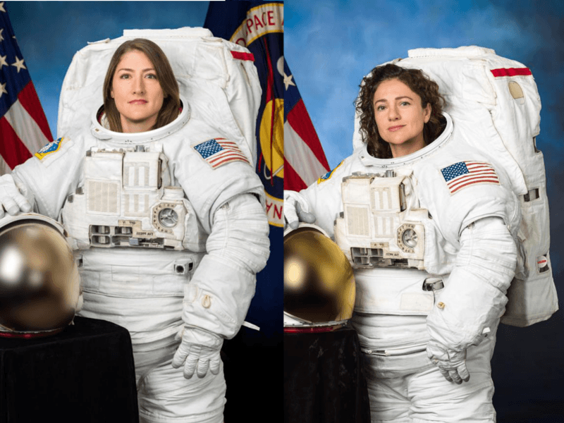 Por primera vez dos mujeres realizan una caminata espacial juntas