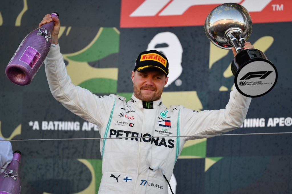Bottas triunfa en Japón y Mercedes conquista sexto título consecutivo