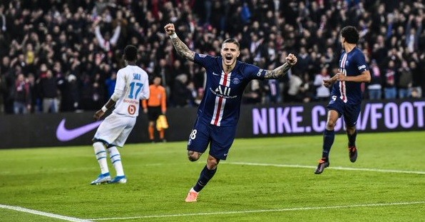 Con par de dobletes el PSG goleó en el clásico francés