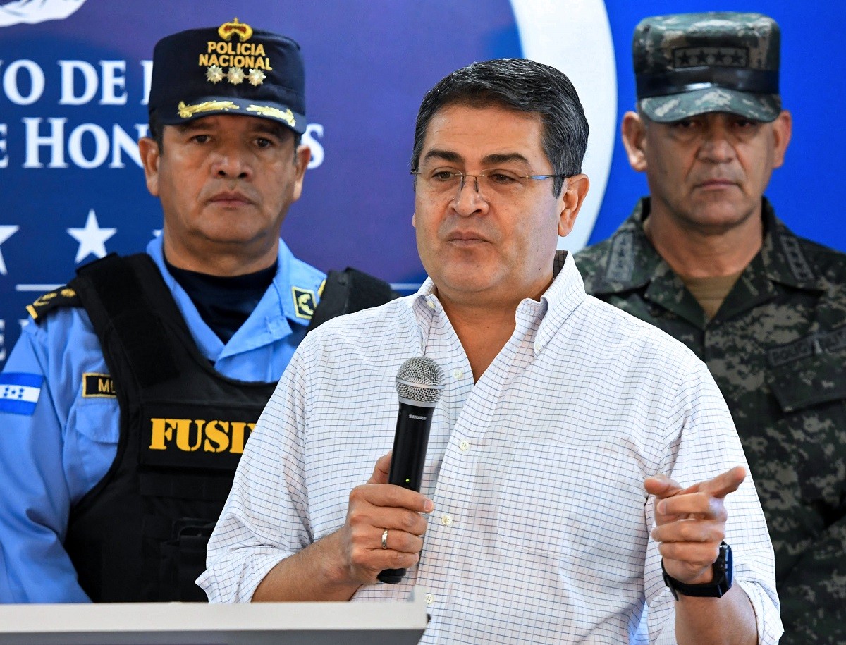 Expresidente de Honduras, a juicio por narcotráfico a partir del lunes en Nueva York