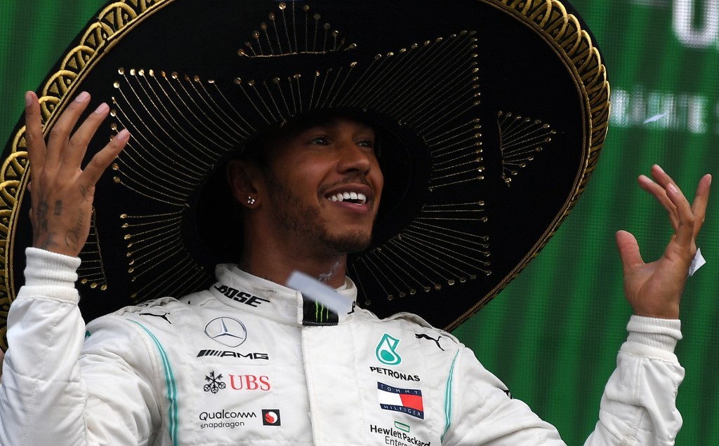 F1: Hamilton gana en México y queda a un paso de ser campeón