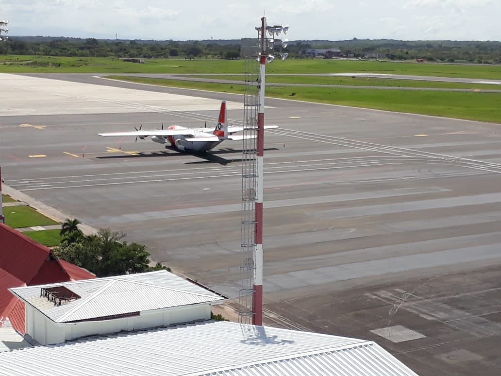 Ingenieros de Aviación Civil descartaron daños en la pista del aeropuerto de Liberia por la Tormenta Bonnie