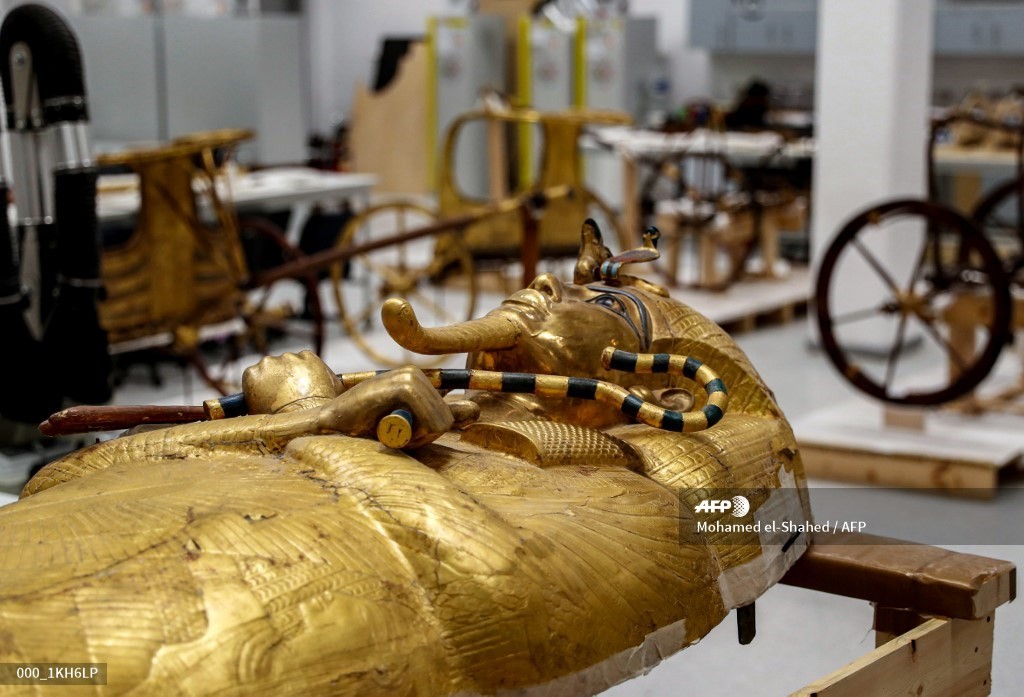 Imponente sarcófago vuelve a Egipto tras haber sido robado en 2011