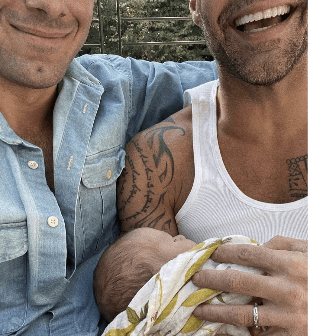 Ricky Martin anuncia el nacimiento de su cuarto hijo Renn Martin-Yosef
