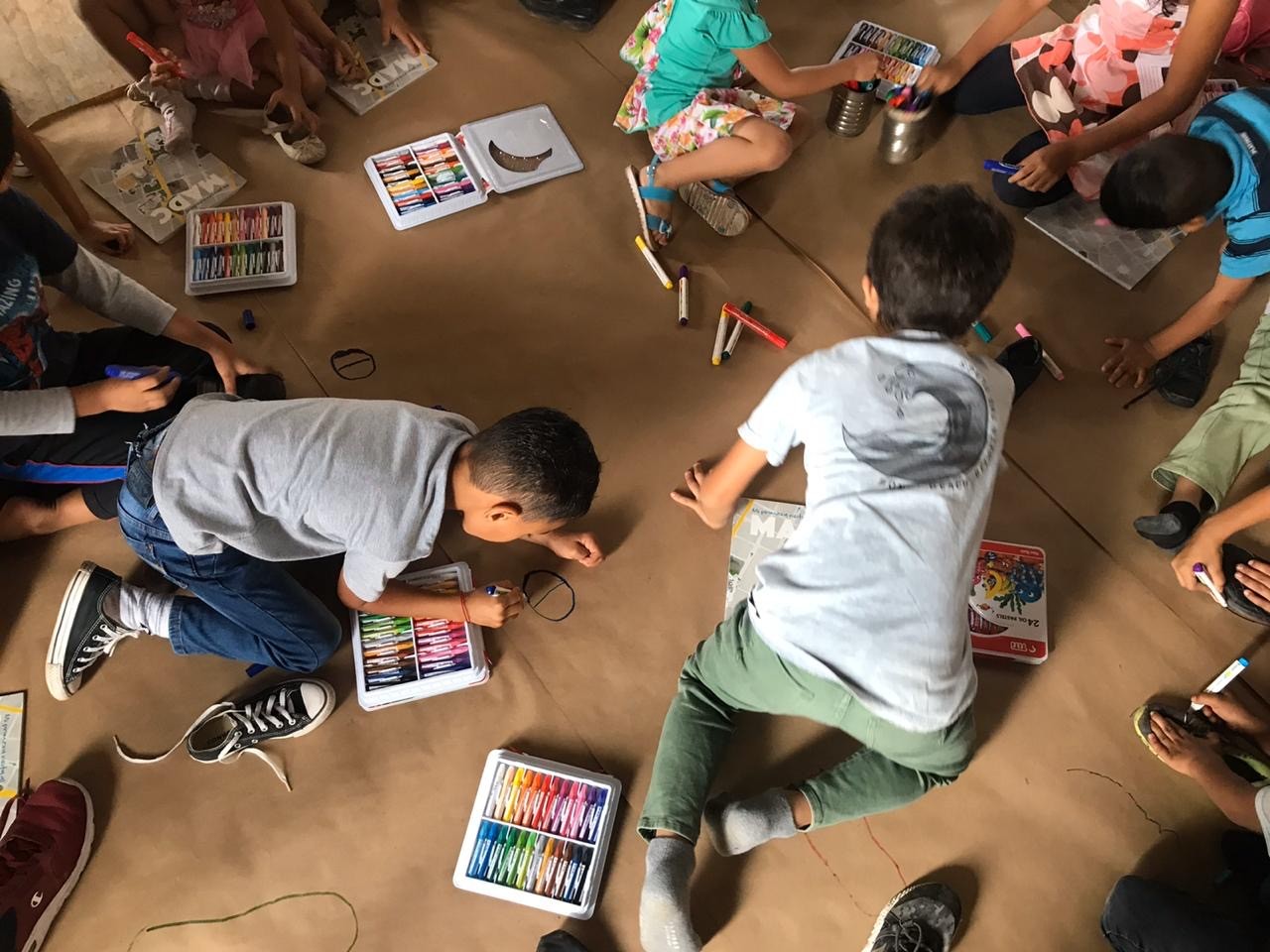 Niños del Sifais exponen sus obras en el Museo de Arte y Diseño Contemporáneo