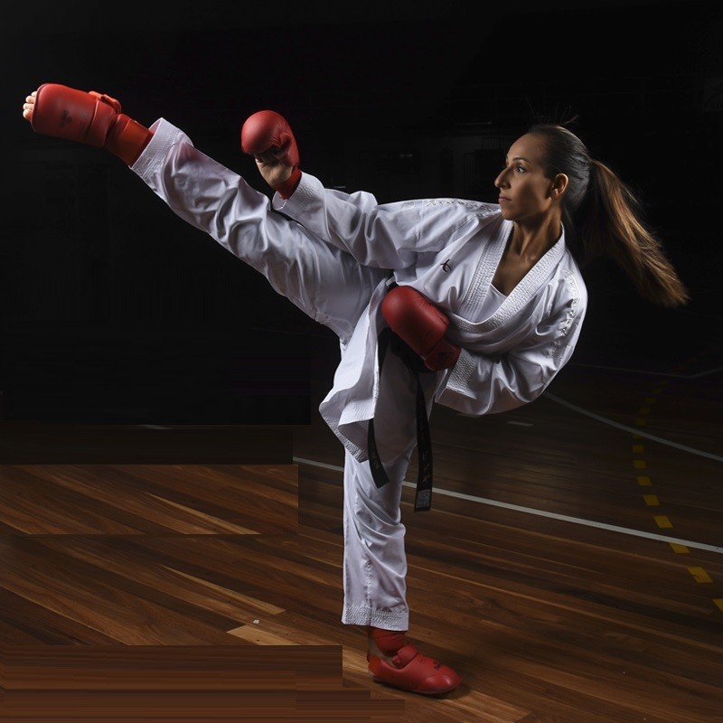 Ashley Binns: La asmática que usó el karate para ser médica