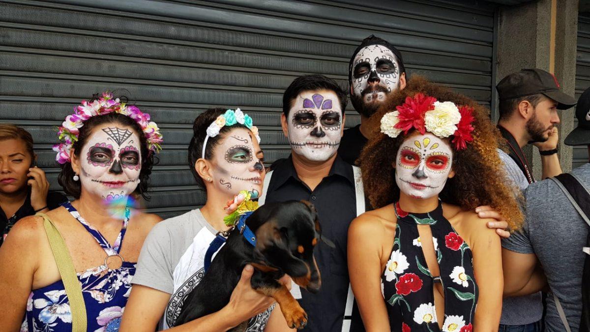 KatrinasFest: coloridas calaveras se apoderaron del Barrio Chino para conmemorar a los muertos