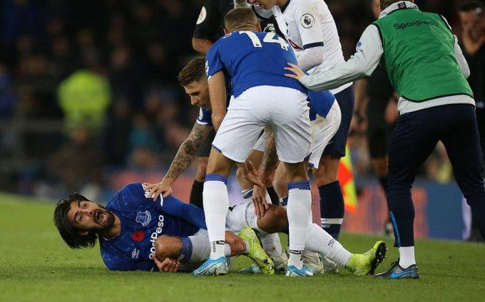 Vea la grave lesión de André Gomes en el fútbol inglés