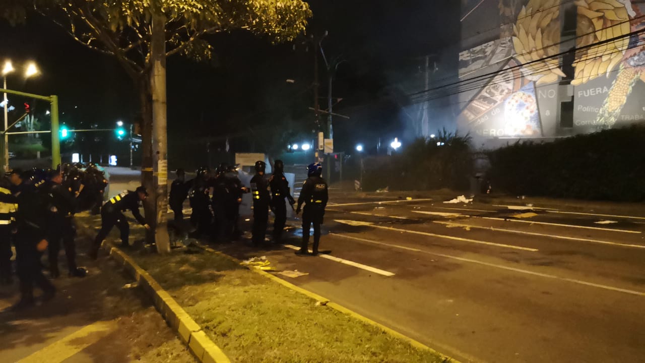 Casi listo informe de Policía sobre papel de oficiales de la UCR en levantamiento de bloqueo