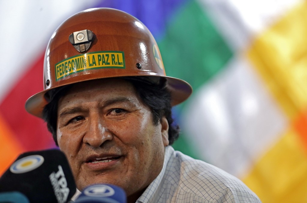 Evo Morales presentará en enero candidato presidencial desde Argentina