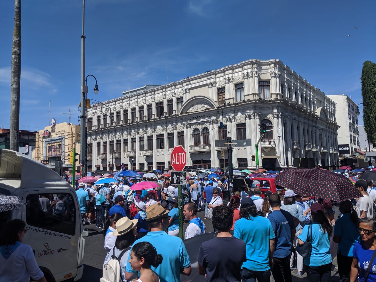 Marcha “a favor de la vida” convocó a cientos este domingo en San José