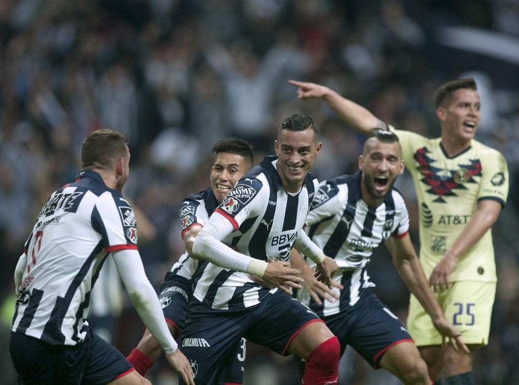 Monterrey vence 2-1 a América y se pone arriba en la final del fútbol de México