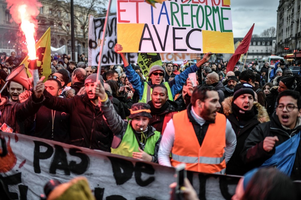 Huelga contra reforma de pensiones en Francia entra en cuarta semana sin solución a la vista