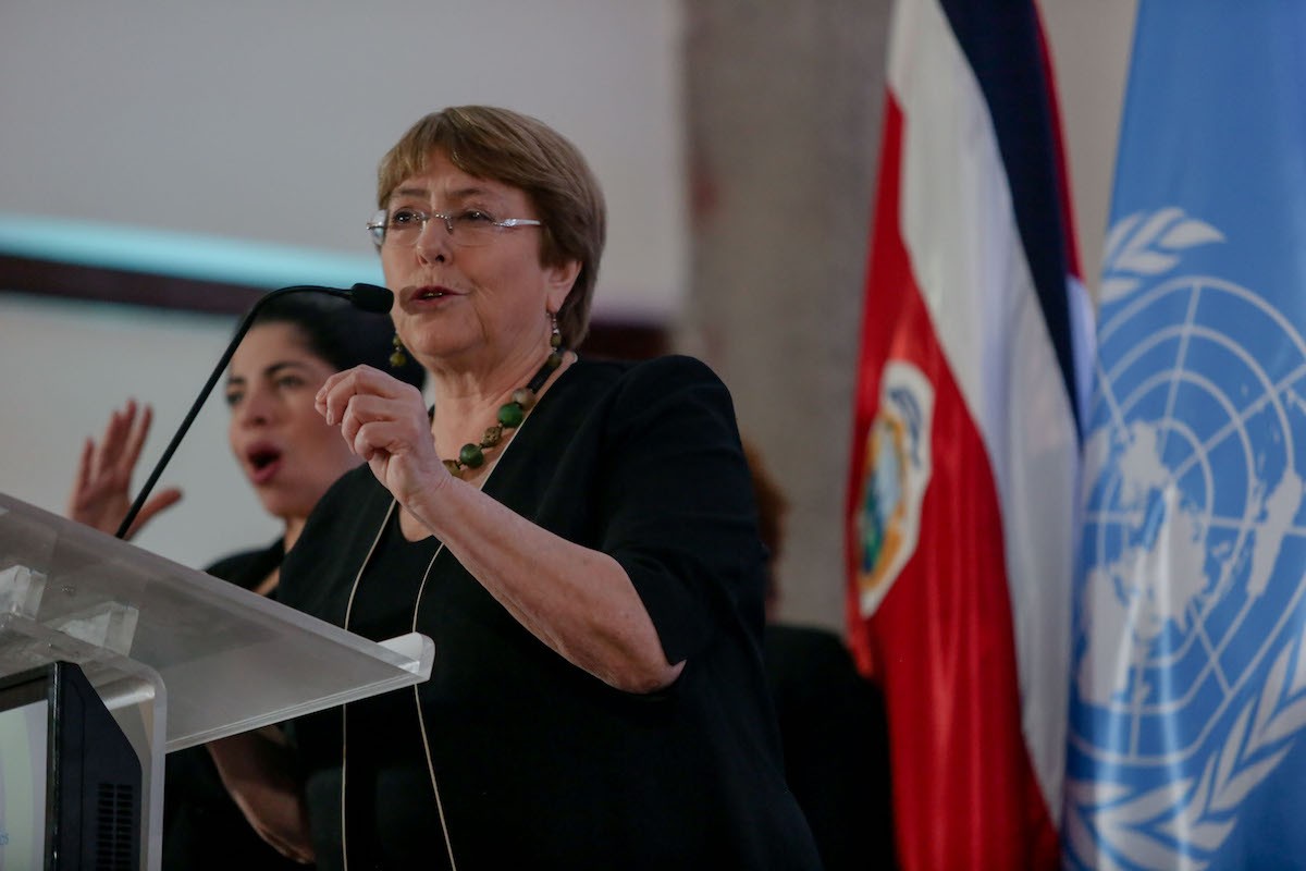 Michelle Bachelet: “hay que deshacernos de ideas infundadas de superioridad racial y de género”